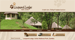 Desktop Screenshot of leopard-lodge.com